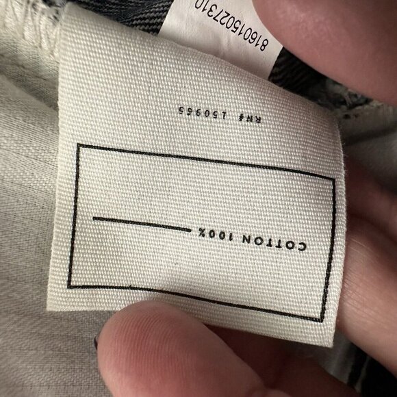 AYR Jeans Womens Size 30  Blue Form‎ Tapered Raw Hem Distressed - Picture 11 of 15